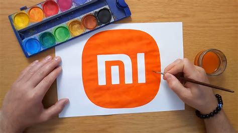 How to draw the NEW xiaomi logo 2021 .